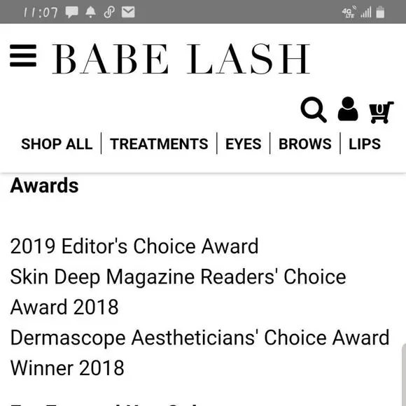 Babe Lash Enriching Growth Serum 2ml New Sealed. 6 month supply. Grow babe grow! - Picture 9 of 16